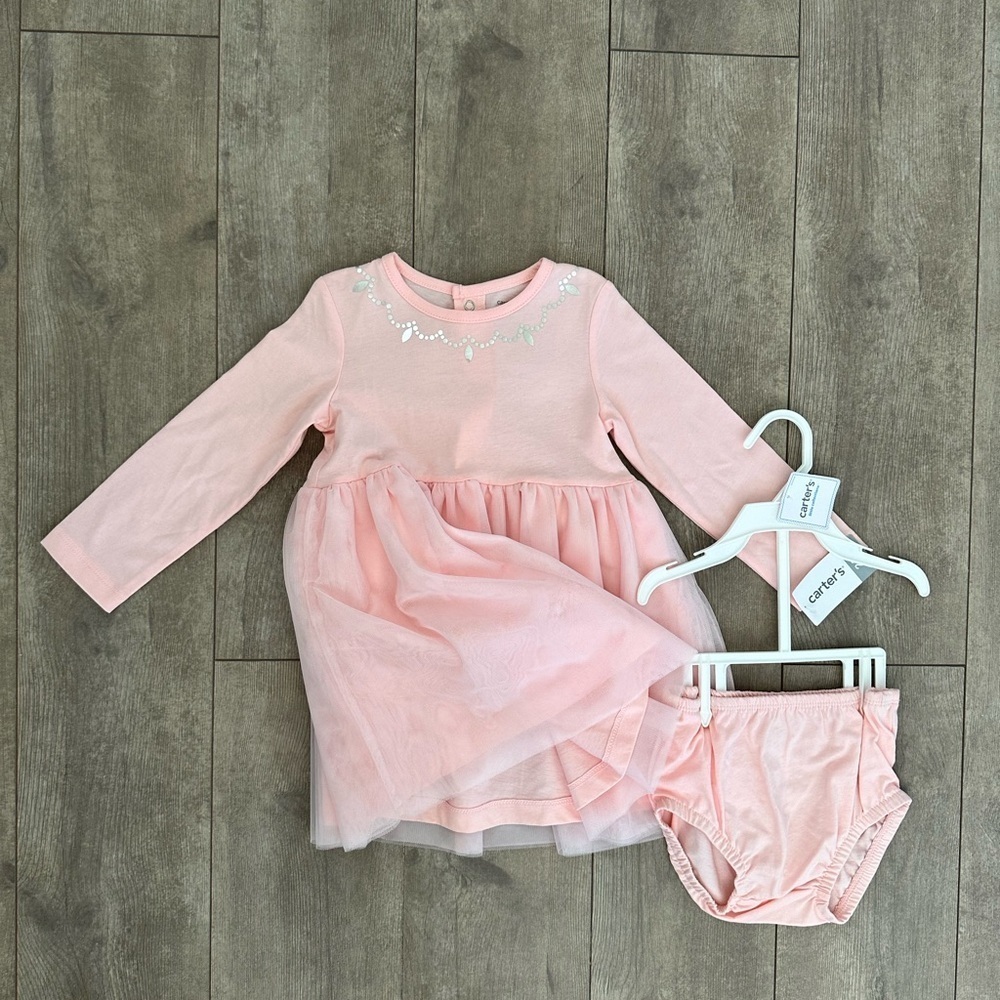 New Carter’s 24 Months Tulle Dress with bloomers